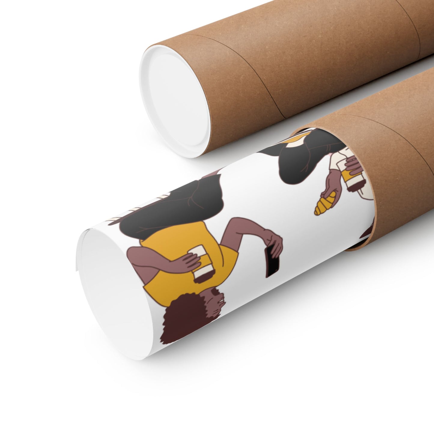 Black Love Matte Vertical Posters