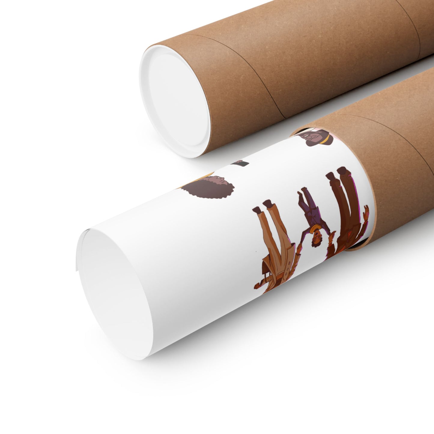 Black Love Matte Vertical Posters