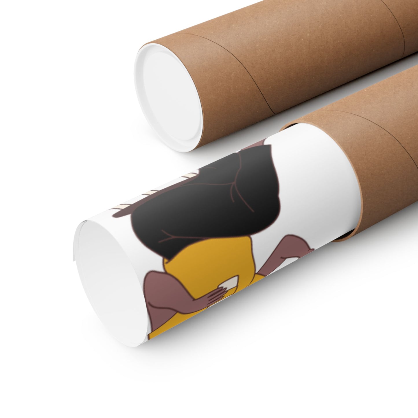 Black Love Matte Vertical Posters