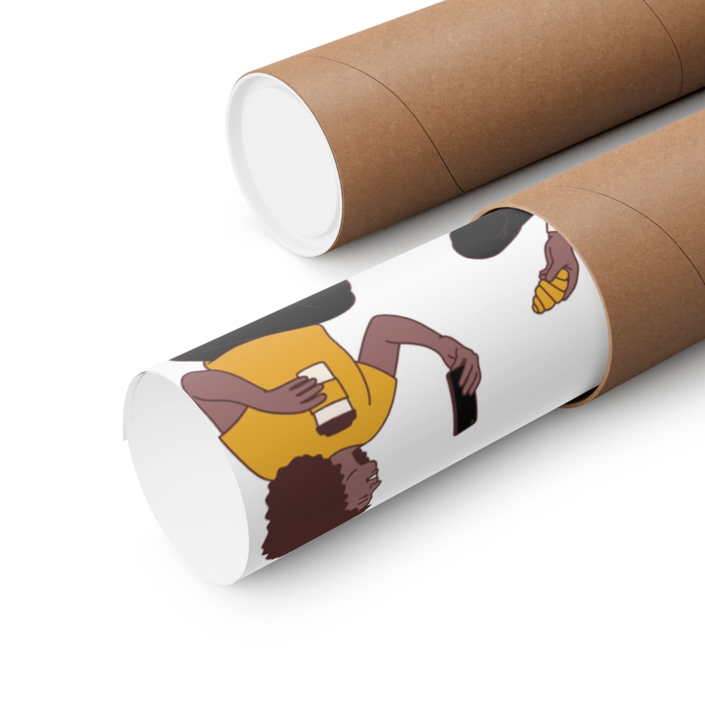 Black Love Matte Vertical Posters
