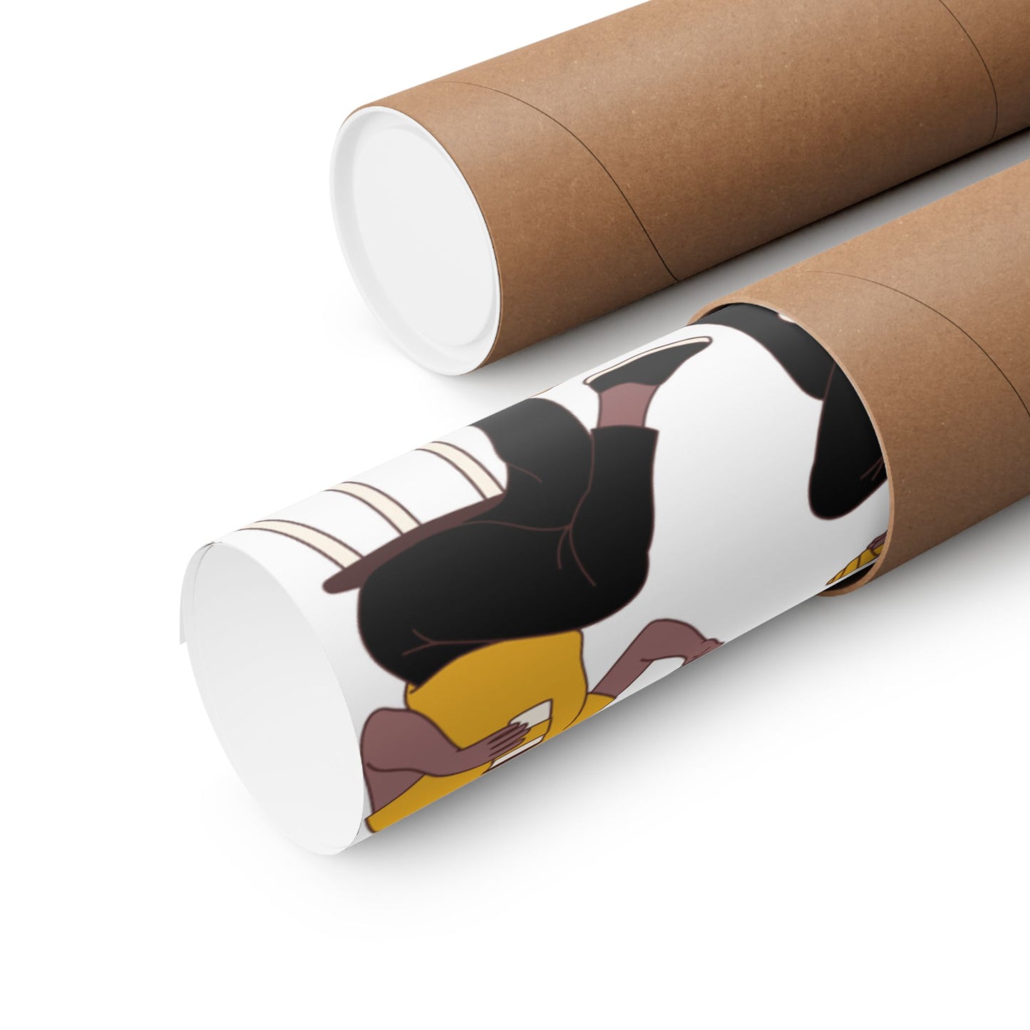 Black Love Matte Vertical Posters