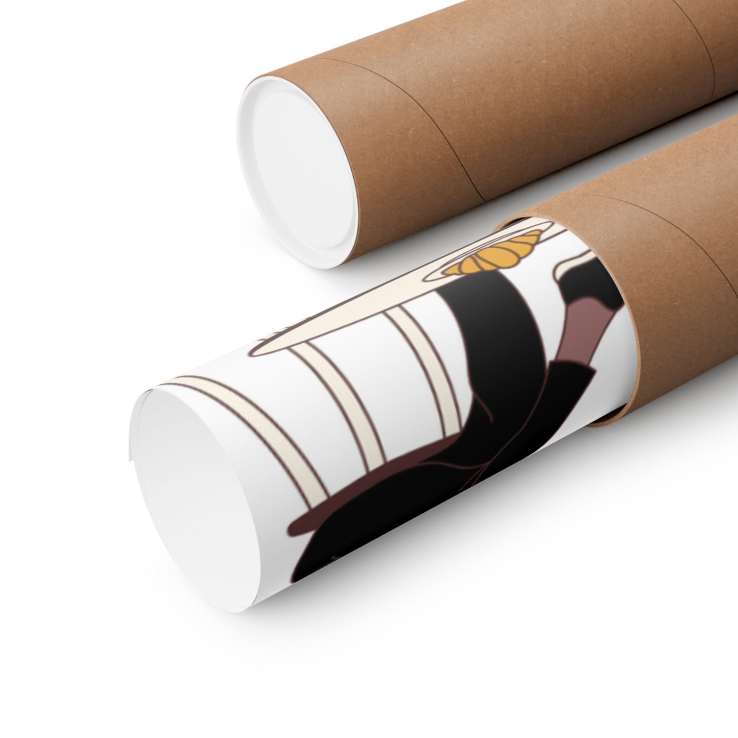 Black Love Matte Vertical Posters