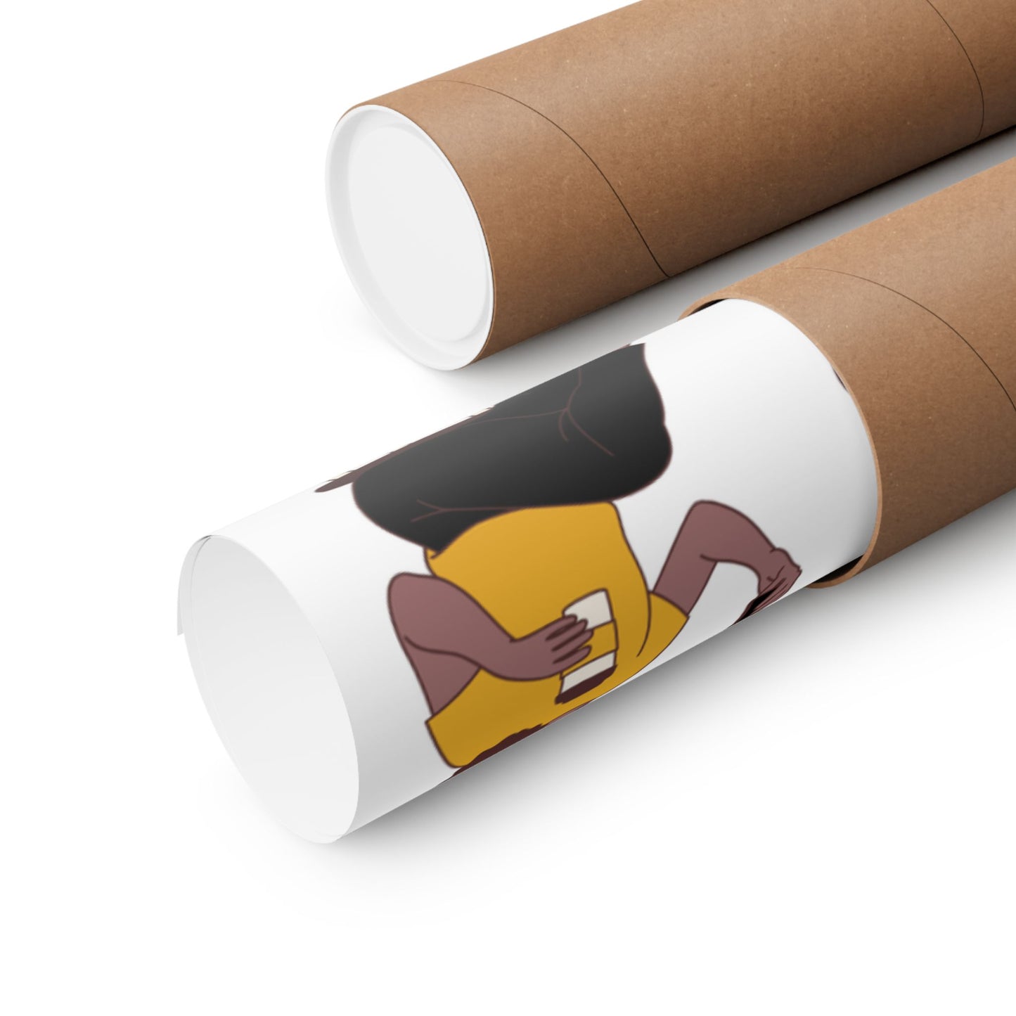 Black Love Matte Vertical Posters